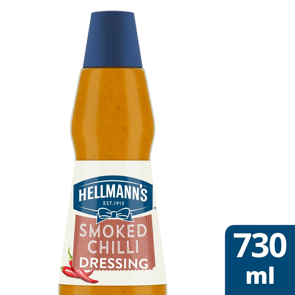Hellmann's Smoked Chilli Dressing 730ml - With Hellmann's Dressings, I can create unique flavours for exciting dishes that my diners will love